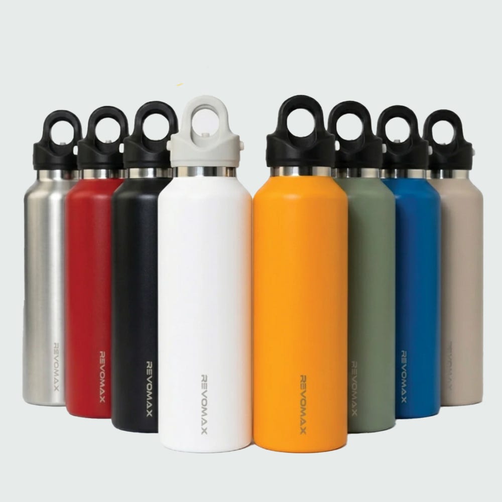Revomax Classic 20oz Bottle | One-Tap Insulated Drink Bottle | Grommet